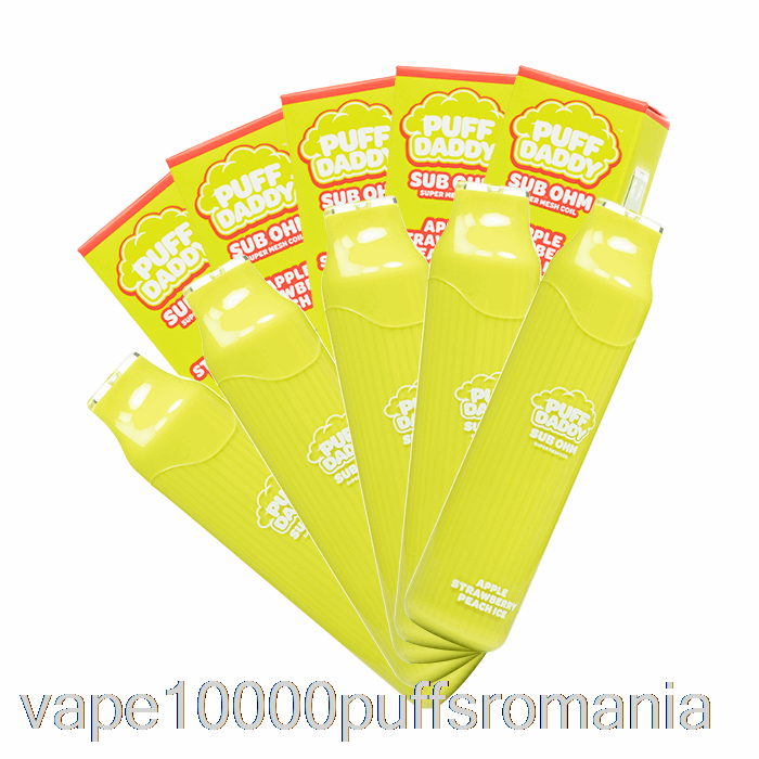 Vape Romania [10-pack] Puff Daddy 6000 De Unica Folosinta